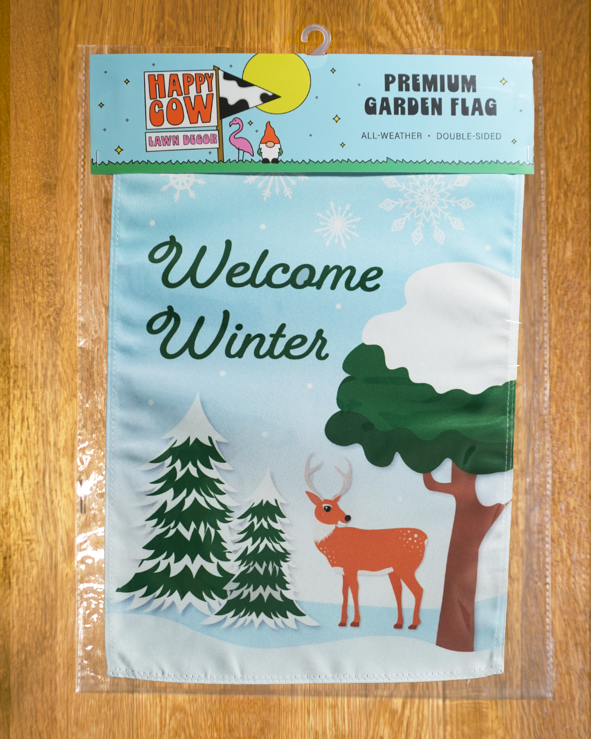 "Welcome Winter" Garden Flag #G1669-1