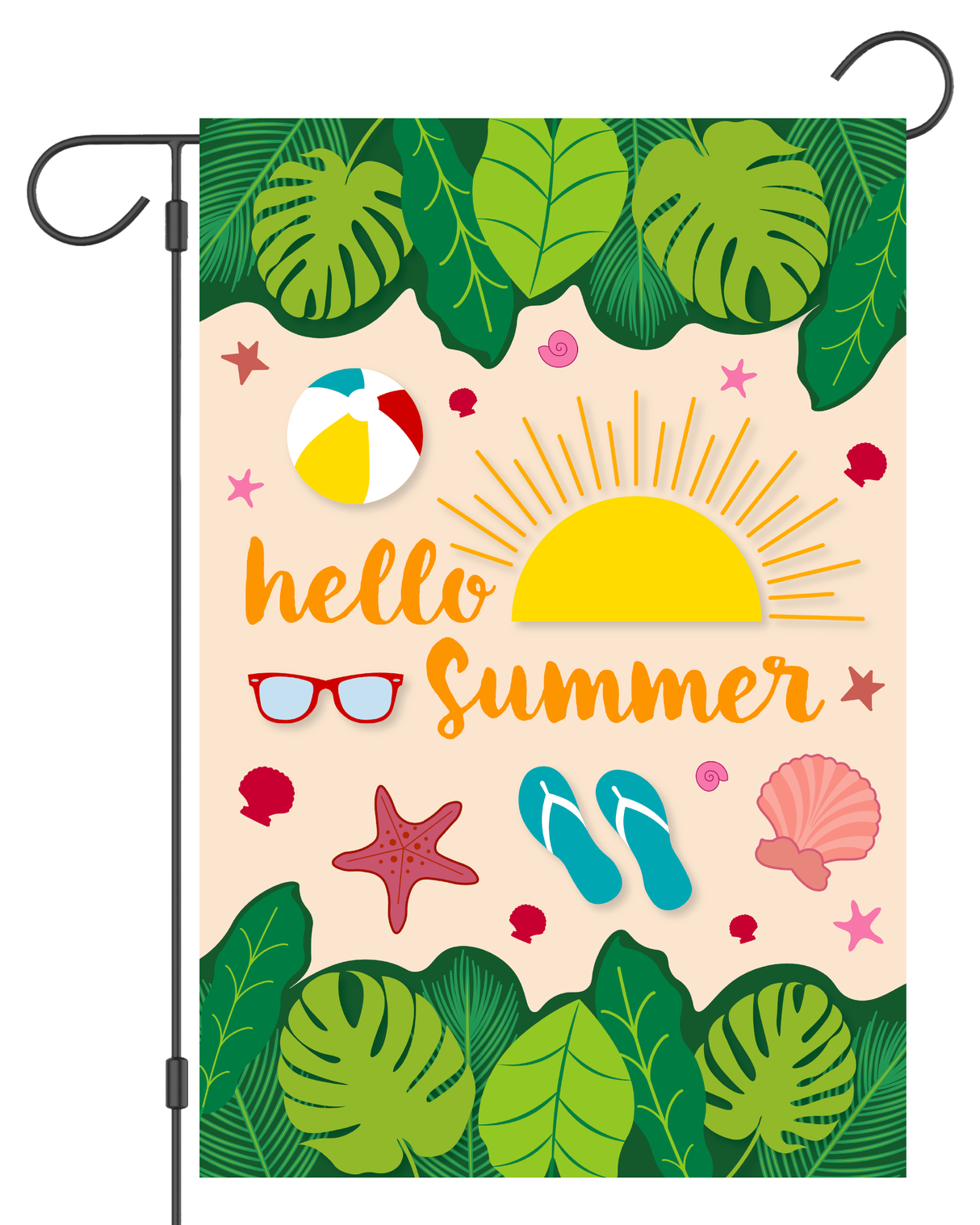 "Hello Summer" Garden Flag #G1961-1