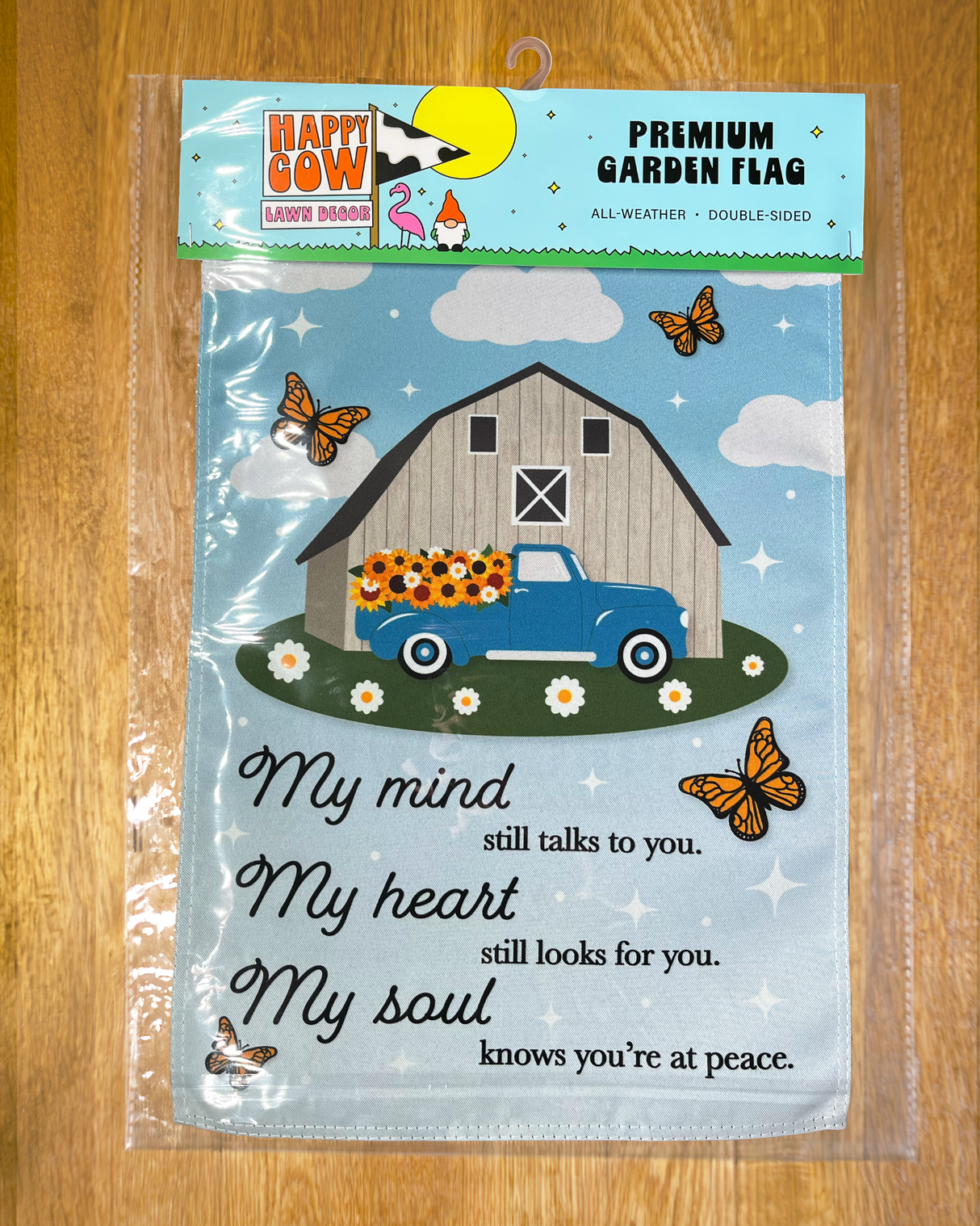 "My Heart Still Looks for You" Bereavment Garden Flag #G2417-1
