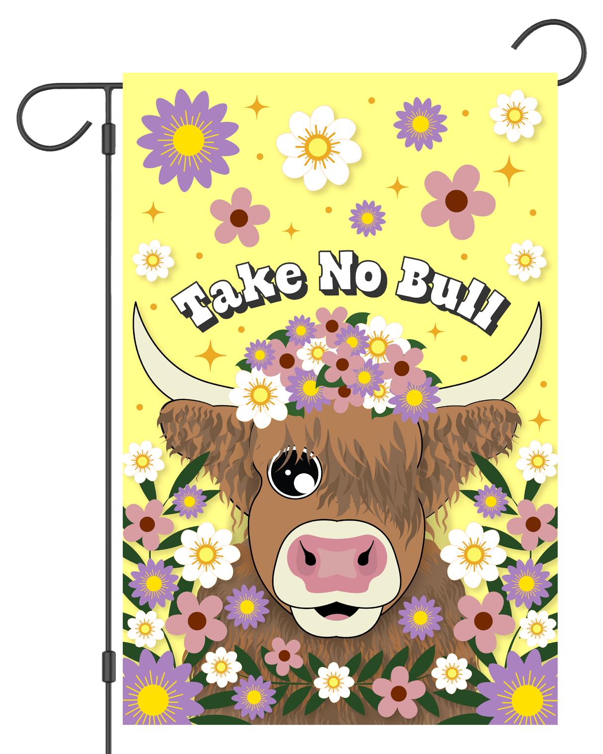 "Take No Bull" Garden Flag #G2591-1