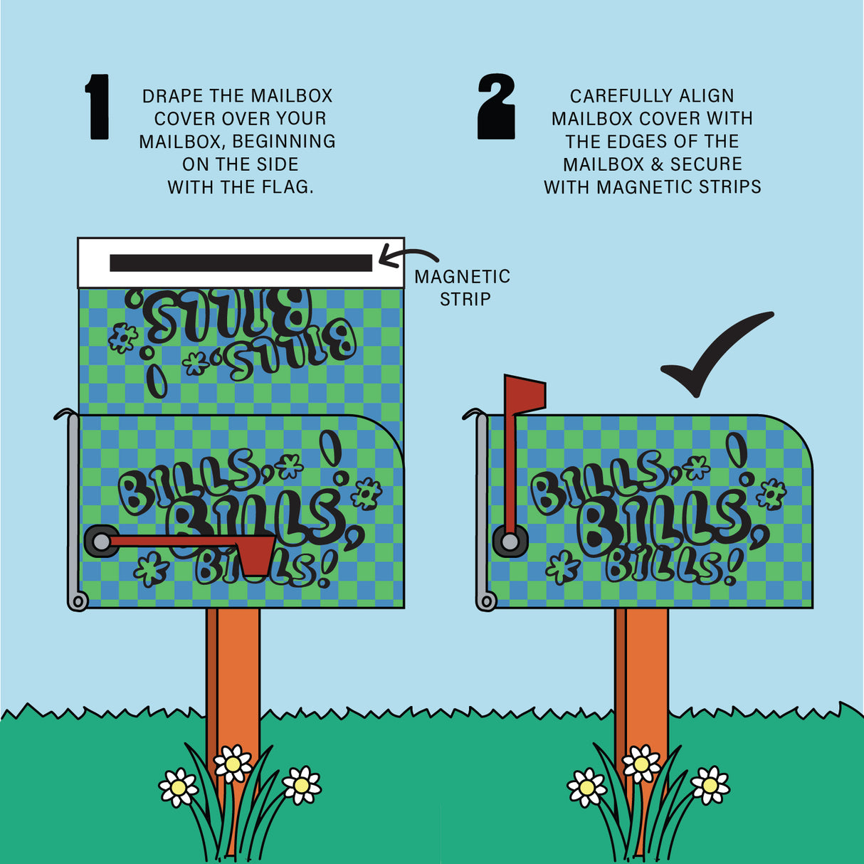 Good Mail Only Mailbox Cover #MC0006