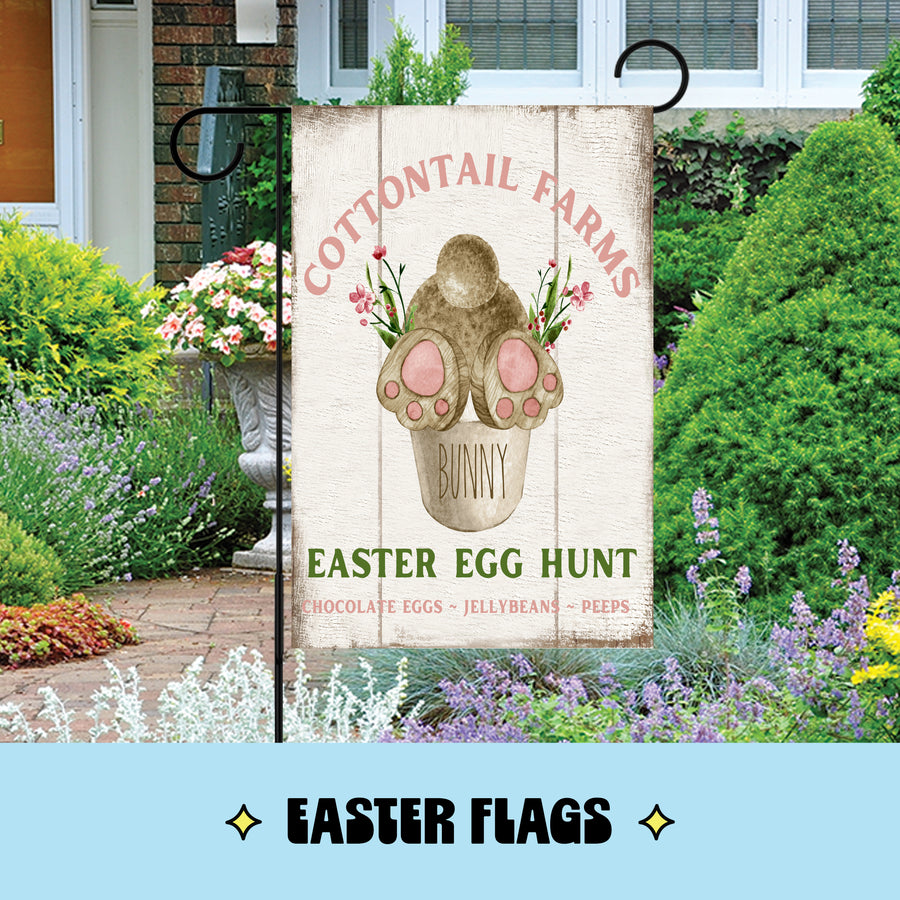 Easter Garden Flags