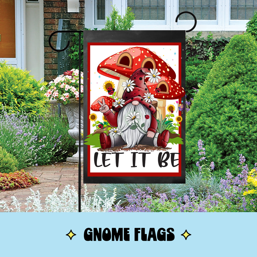 Gnome Garden Flags