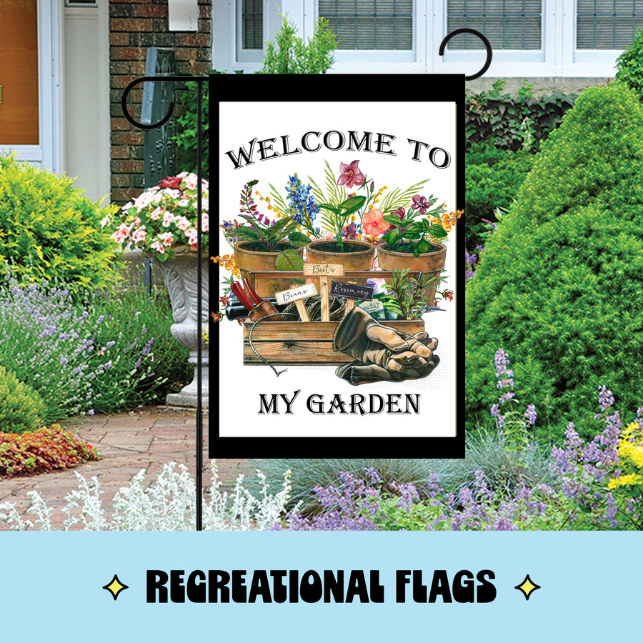 Recreational Activity Garden Flags