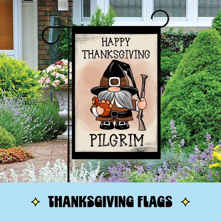 Thanksgiving Garden Flags