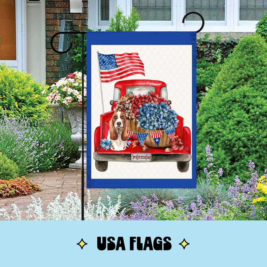 USA Garden Flags