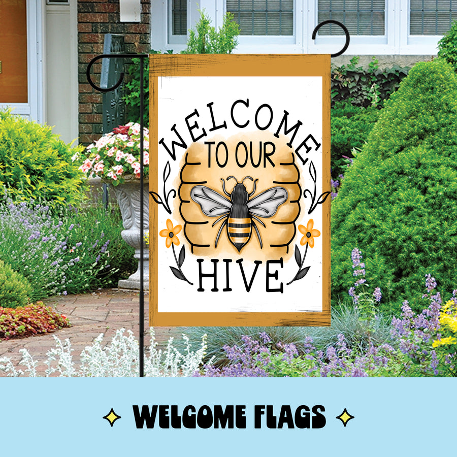 Welcome Garden Flags