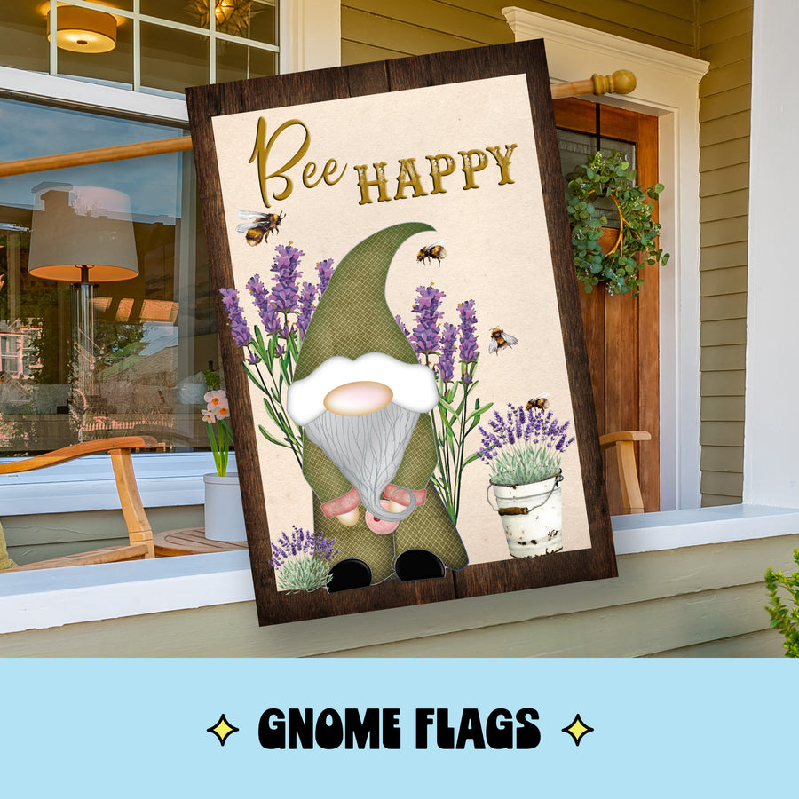 Gnome House Flags