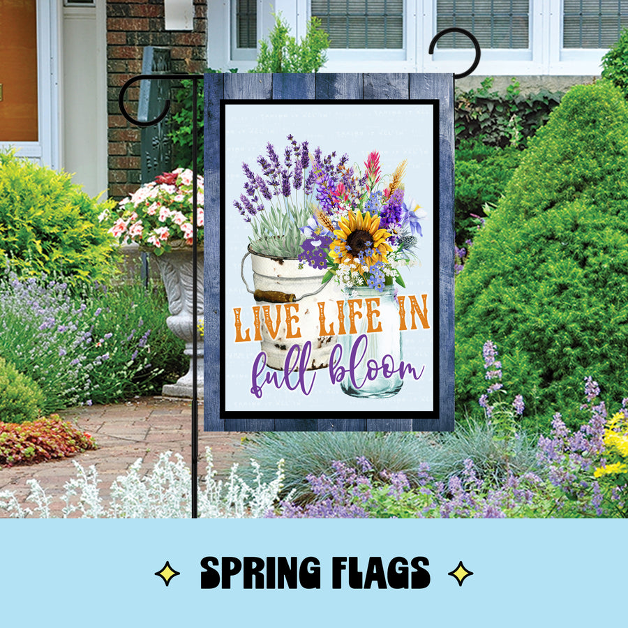 Spring Garden Flags