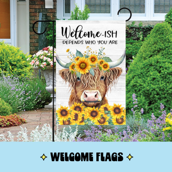 Best Selling Welcome Flags