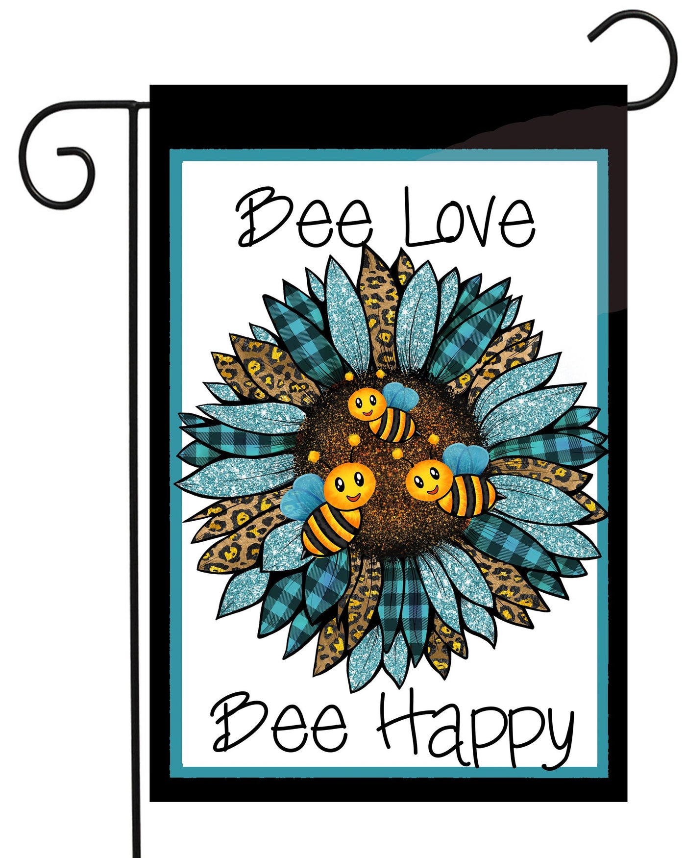 Bee Love, Bee Happy Garden Flag #G2414