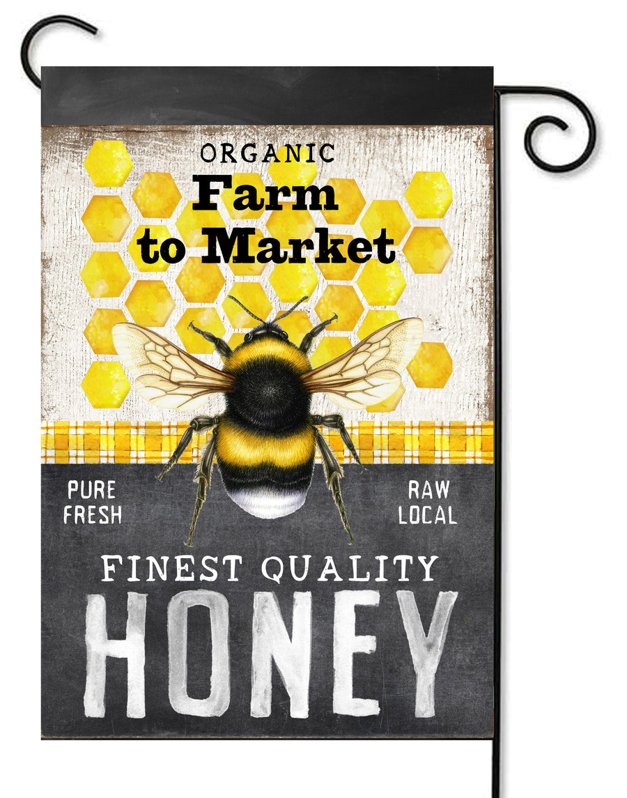 Farm To Market Honey Garden Flag #G2099