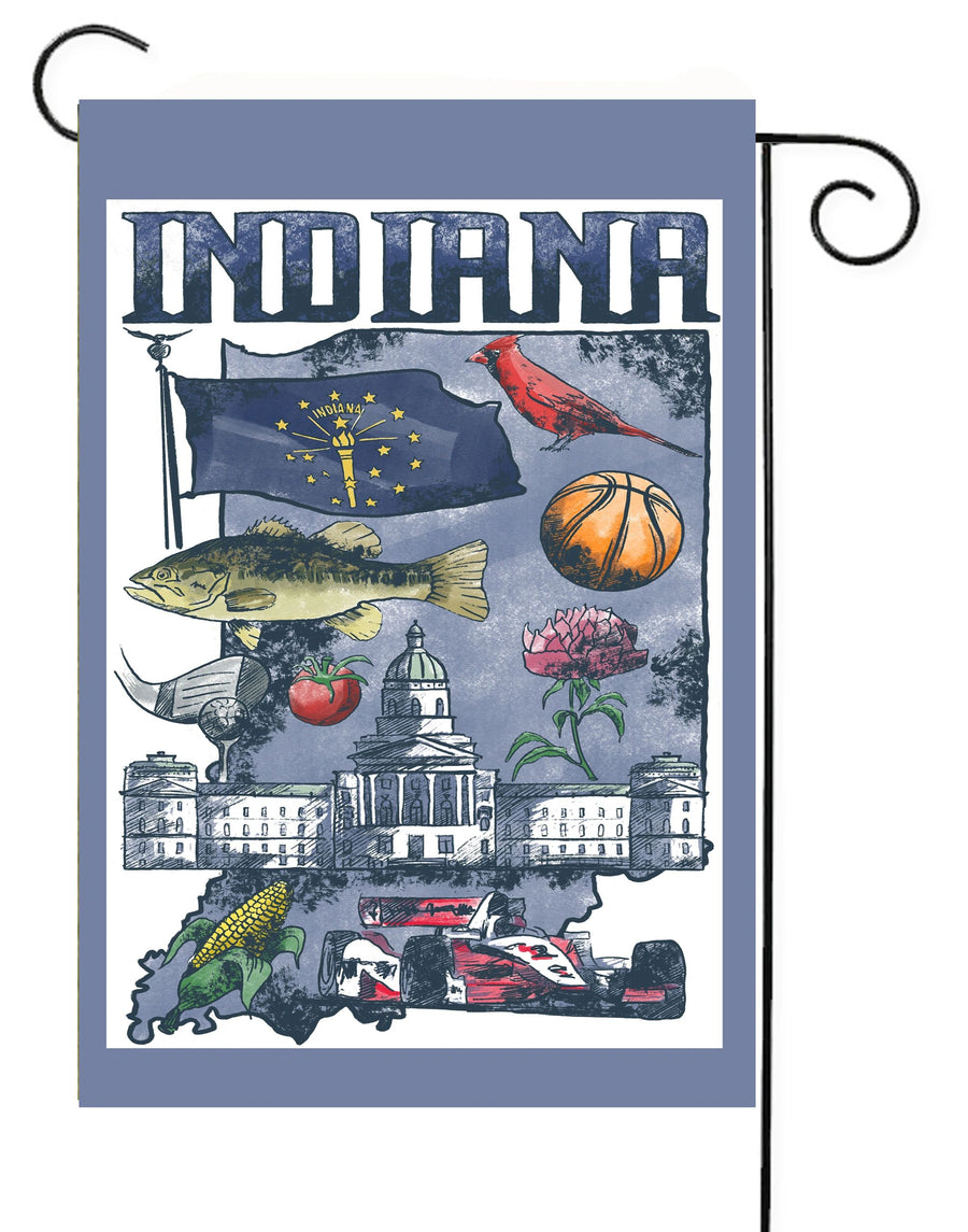 Indiana Garden Flag #G2593