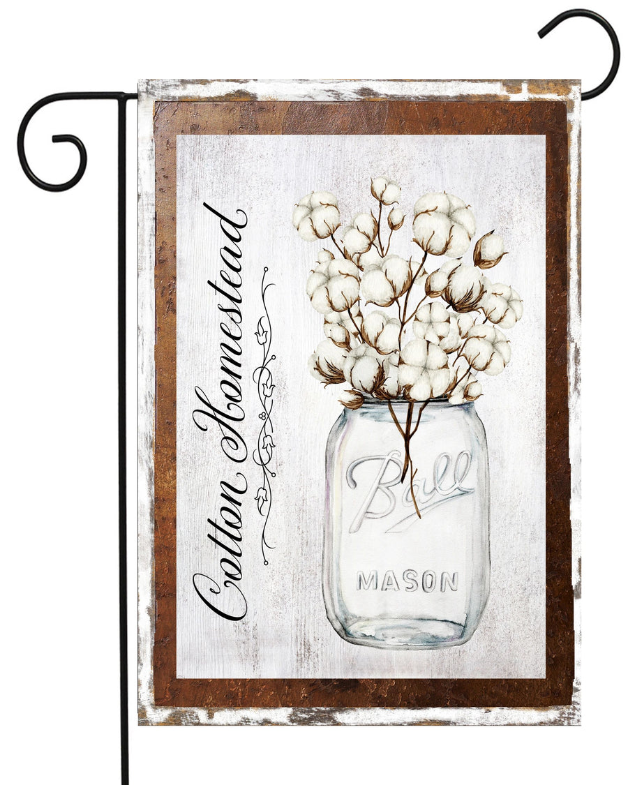 Cotton Jar Garden Flag #G2300