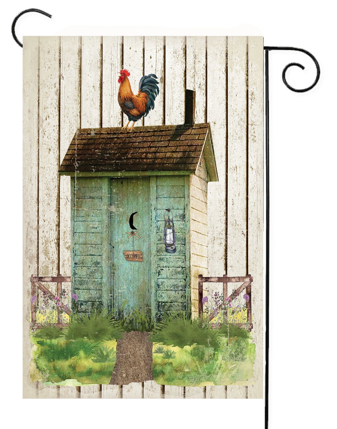 Outhouse Garden Flag #G2531