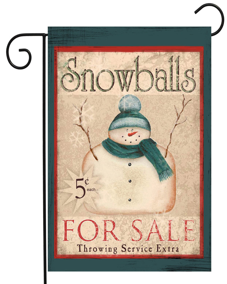 Snowballs for Sale Garden Flag #G2347