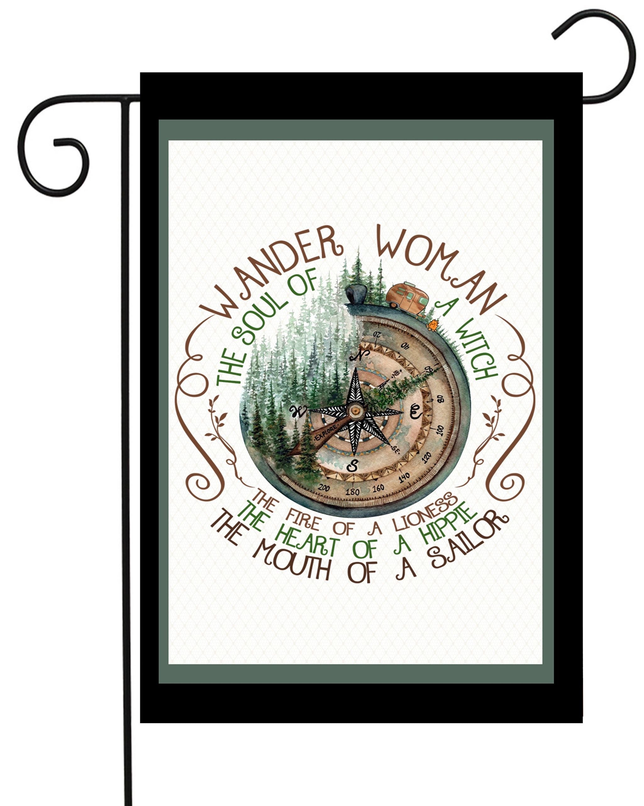 Wander Woman Garden Flag #G2249