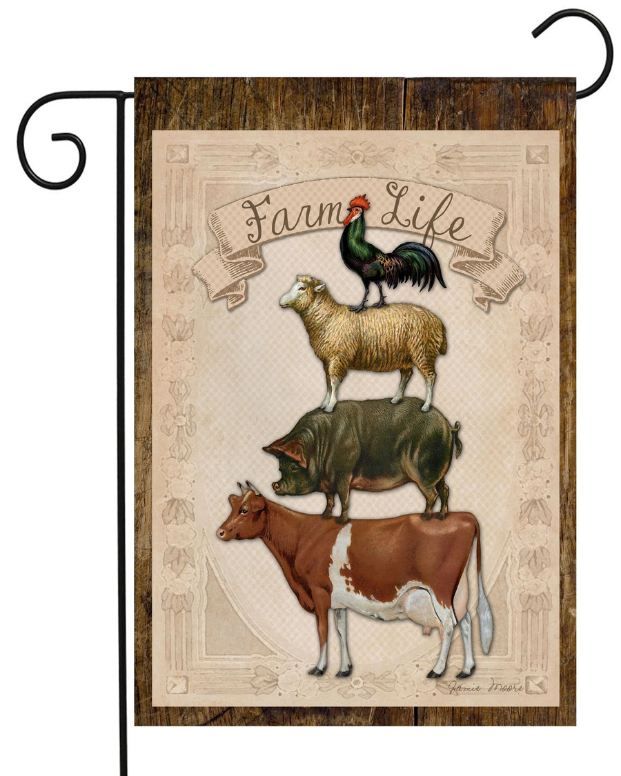 Farm Life Garden Flag #G2320