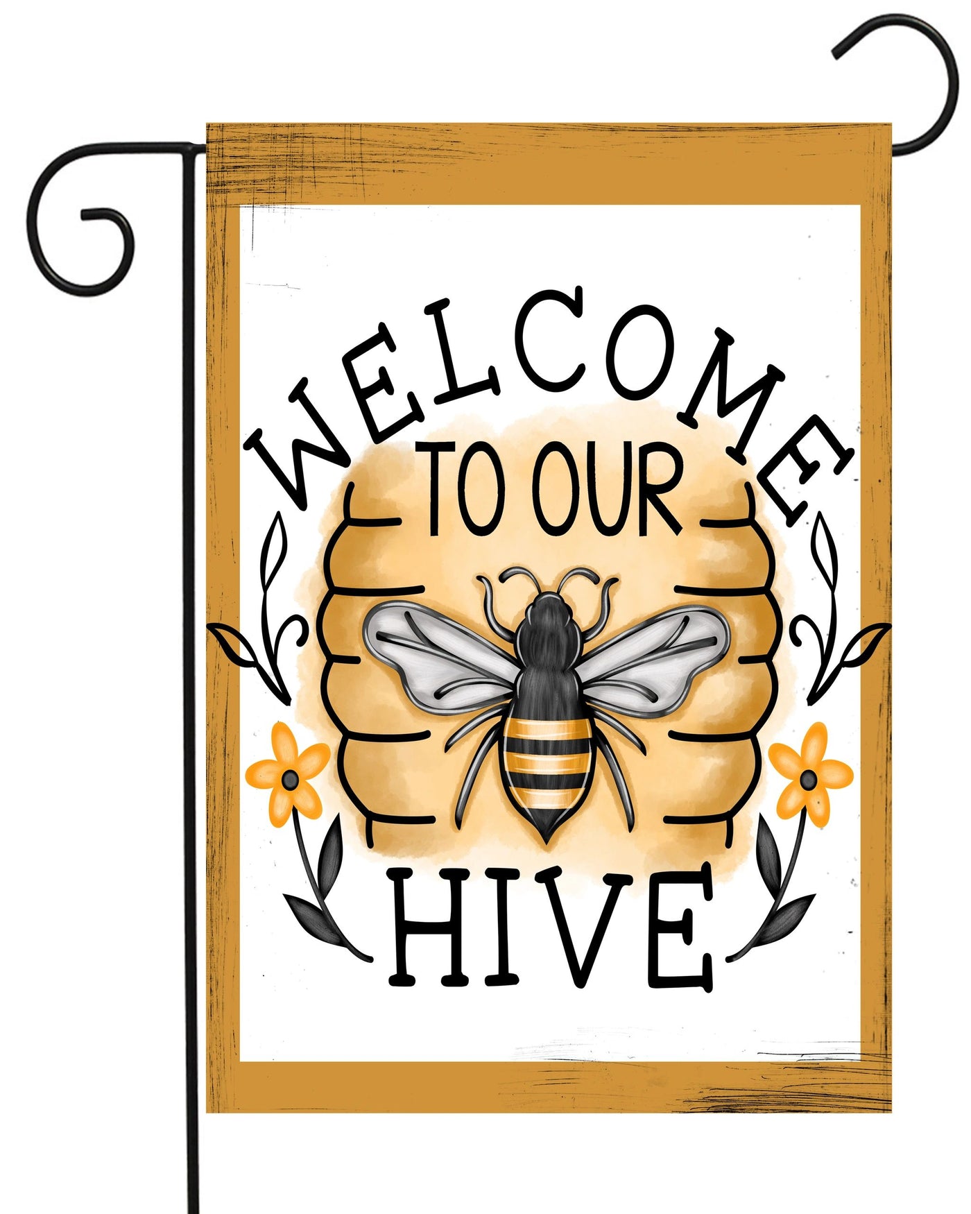 Welcome to Our Hive Garden Flag #G2287