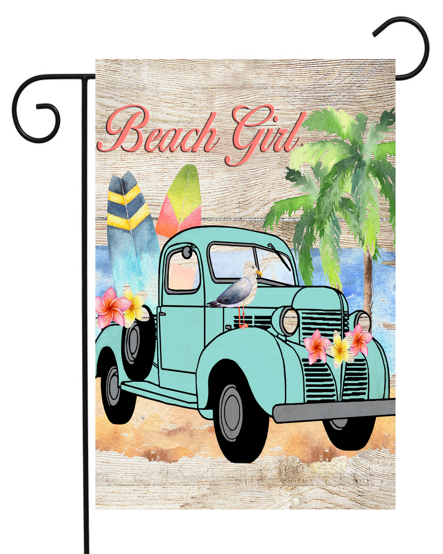 Beach Girl Garden Flag #G2150