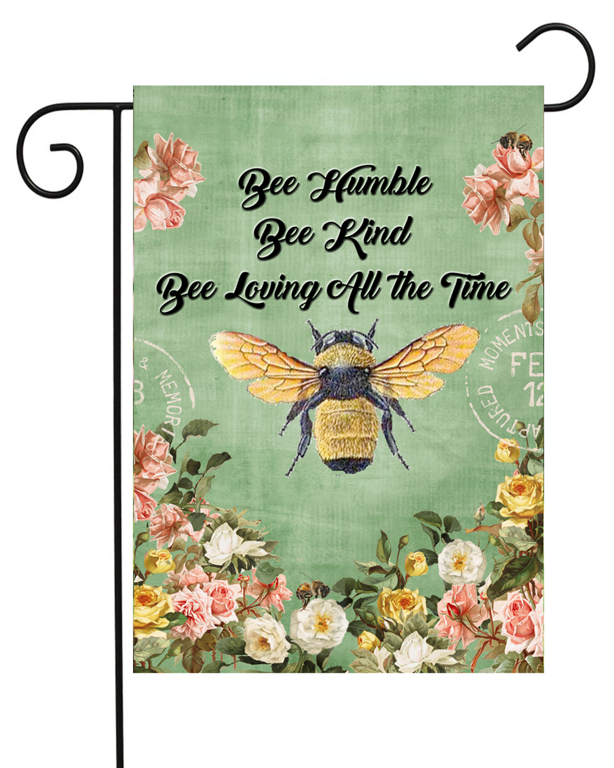 Bee Humble, Bee Kind Garden Flag #G1028