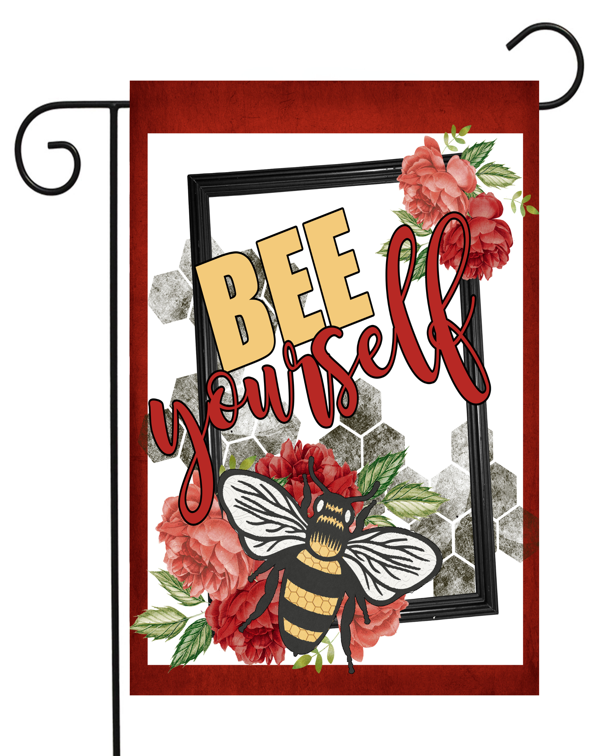 Bee Yourself Garden Flag #G2098