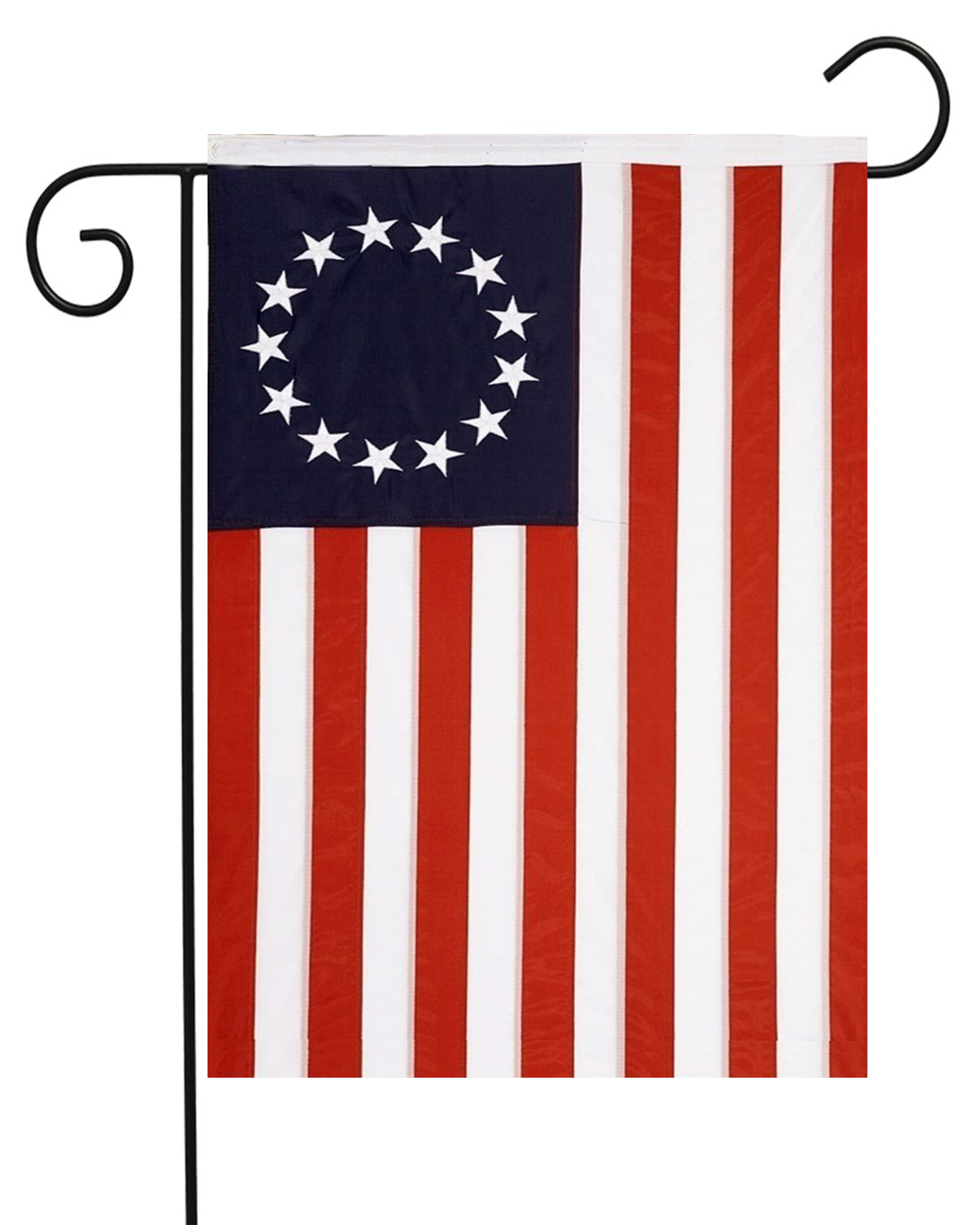 Betsy Ross Nylon Embroidered Garden Flag #G2156