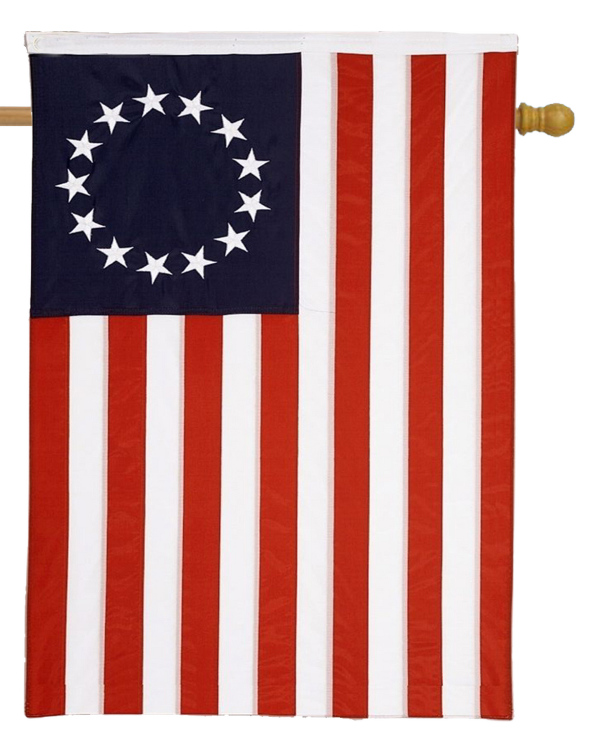 Betsy Ross Nylon Embroidered House Flag #H2156