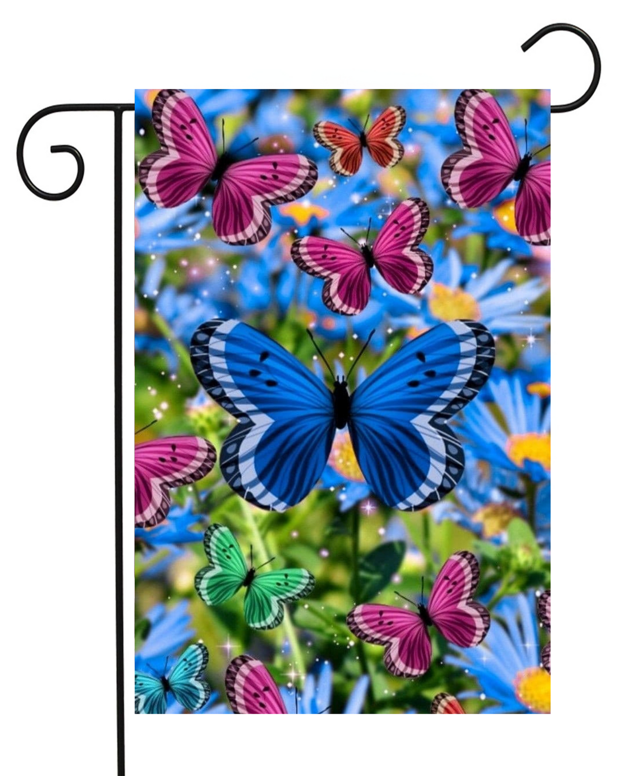 Butterflies All Colorful Garden Flag #G2504