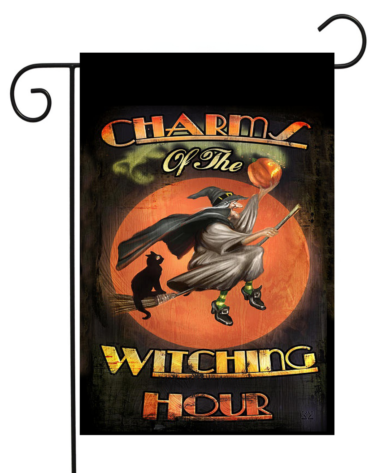 Charm Witching Hour Garden Flag #G1435