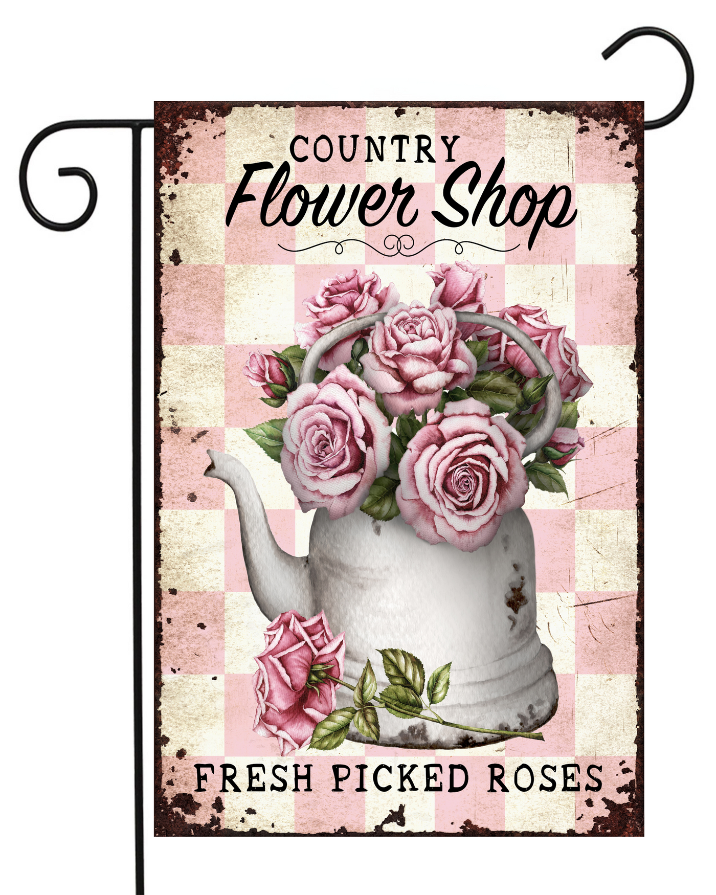 Country Flower Shop Garden Flag #G2375