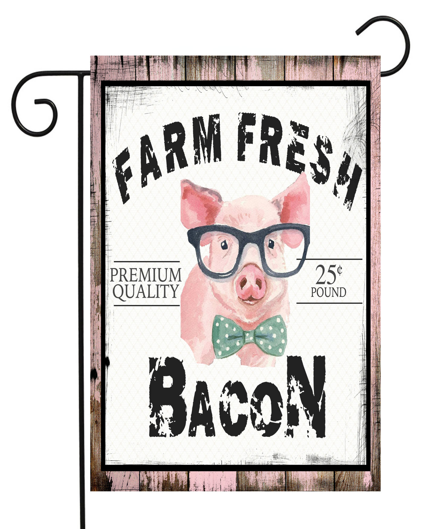 Farm Fresh Bacon Garden Flag #G2084