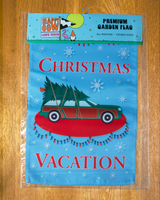 Christmas Vacation Wagon Garden Flag #G1202-1