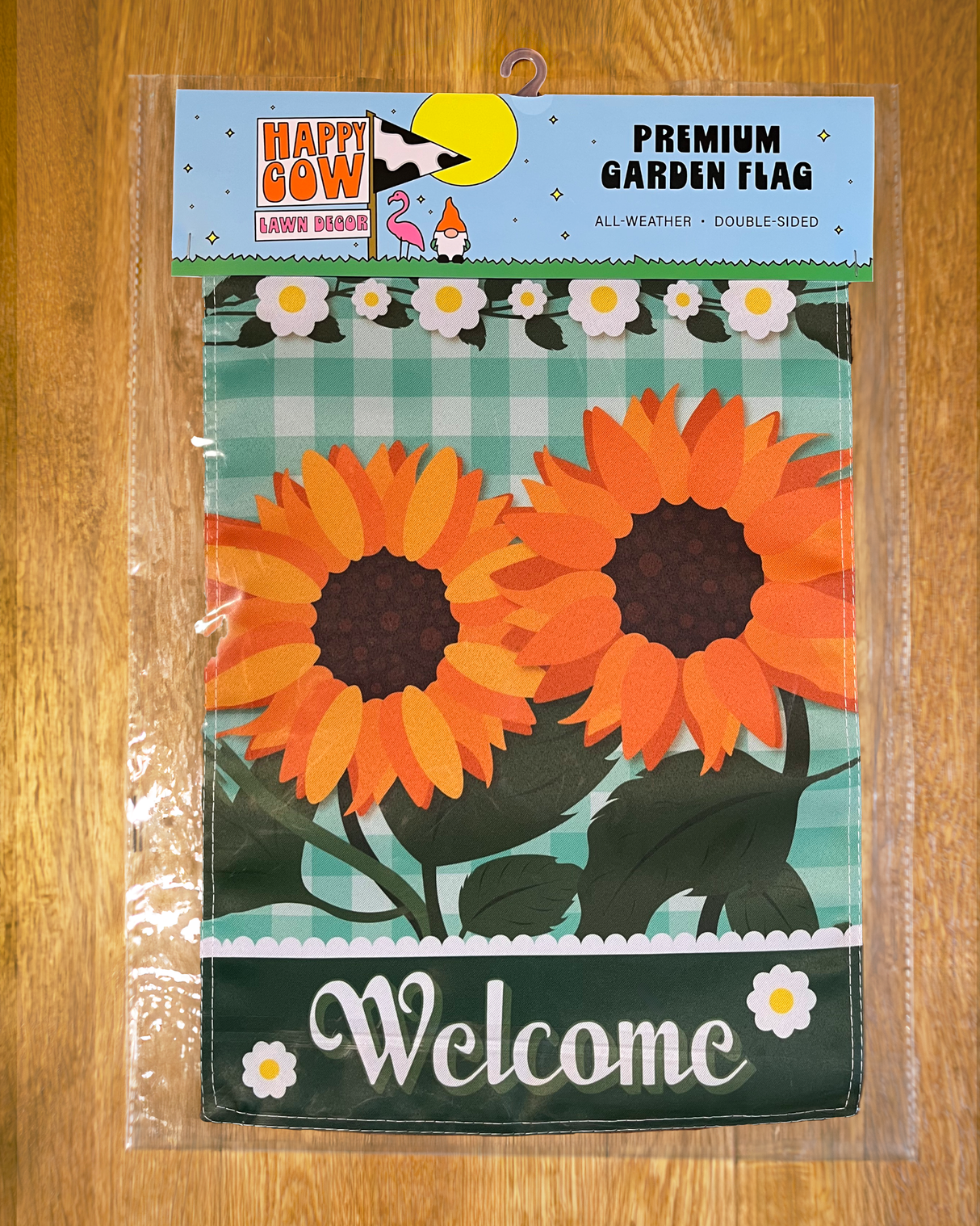 Welcome Sunflower Garden Flag #G1291-1