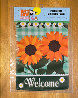 Welcome Sunflower Garden Flag #G1291-1