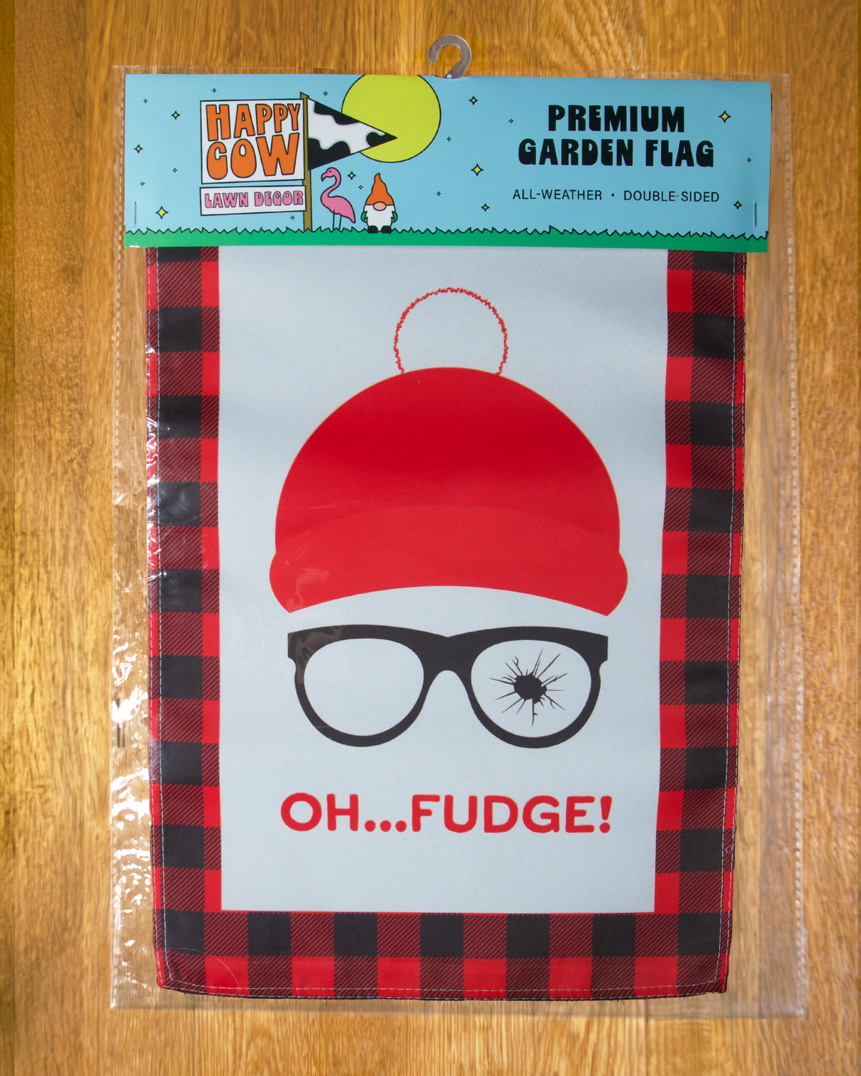"Oh Fudge" A Christmas Story Garden Flag #G1815-1