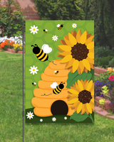 Bees and Sunflowers Garden Flag #G2415-1