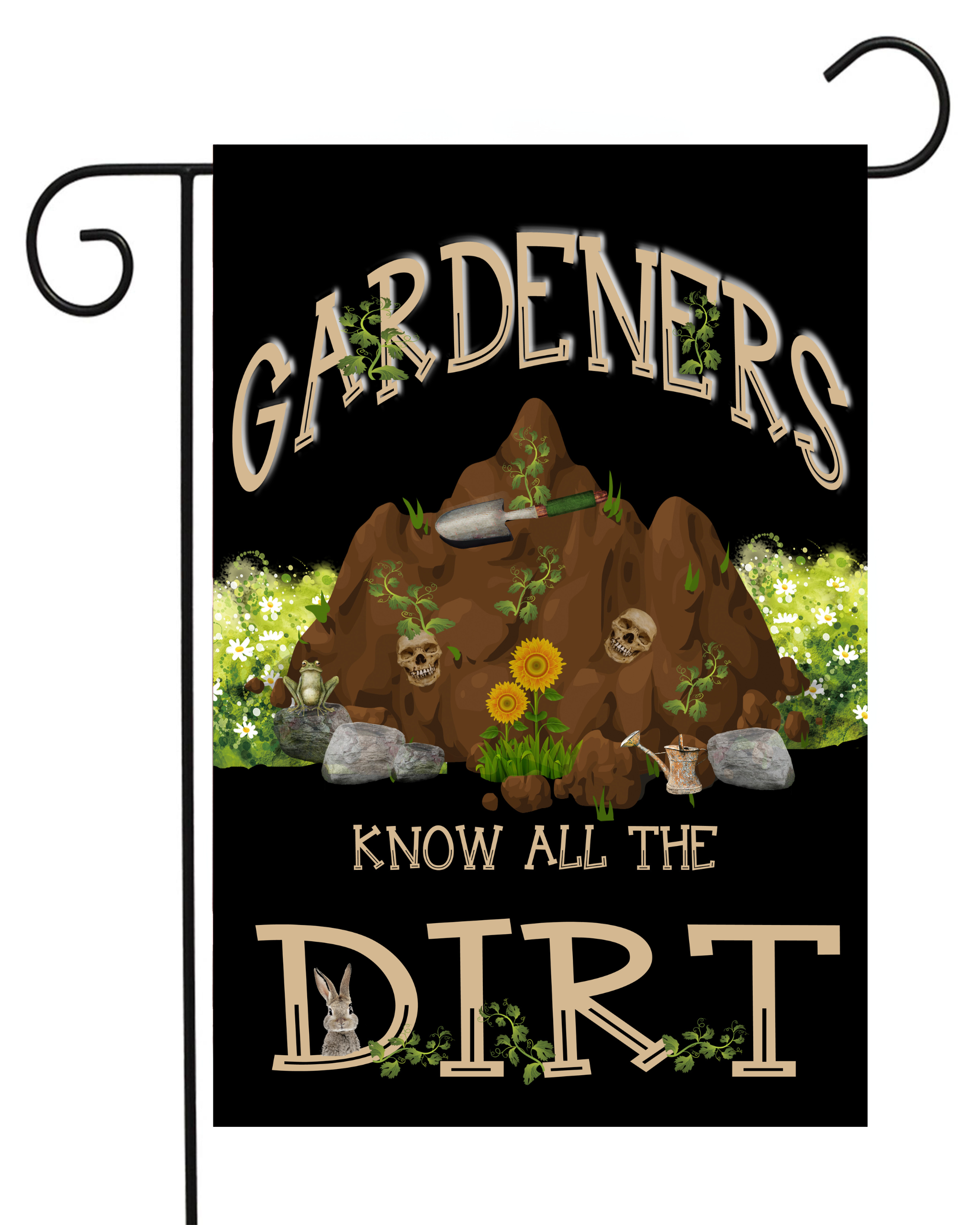 Gardner's Know All The Dirt Garden Flag #G1873