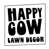 Happy Cow Lawn Decor