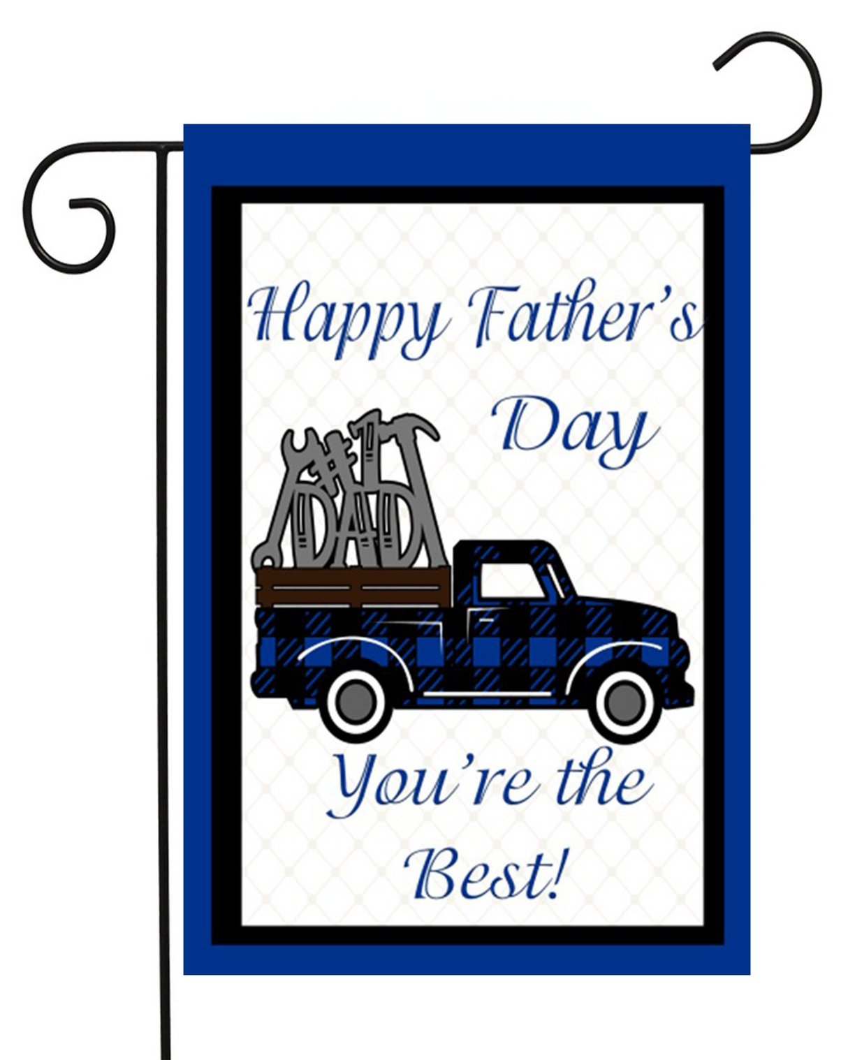 Happy Father's Day Truck Garden Flag #G2518