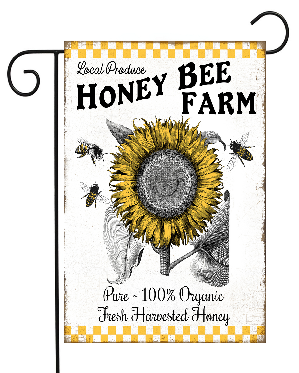 HoneyBee Farm Garden Flag #G1946