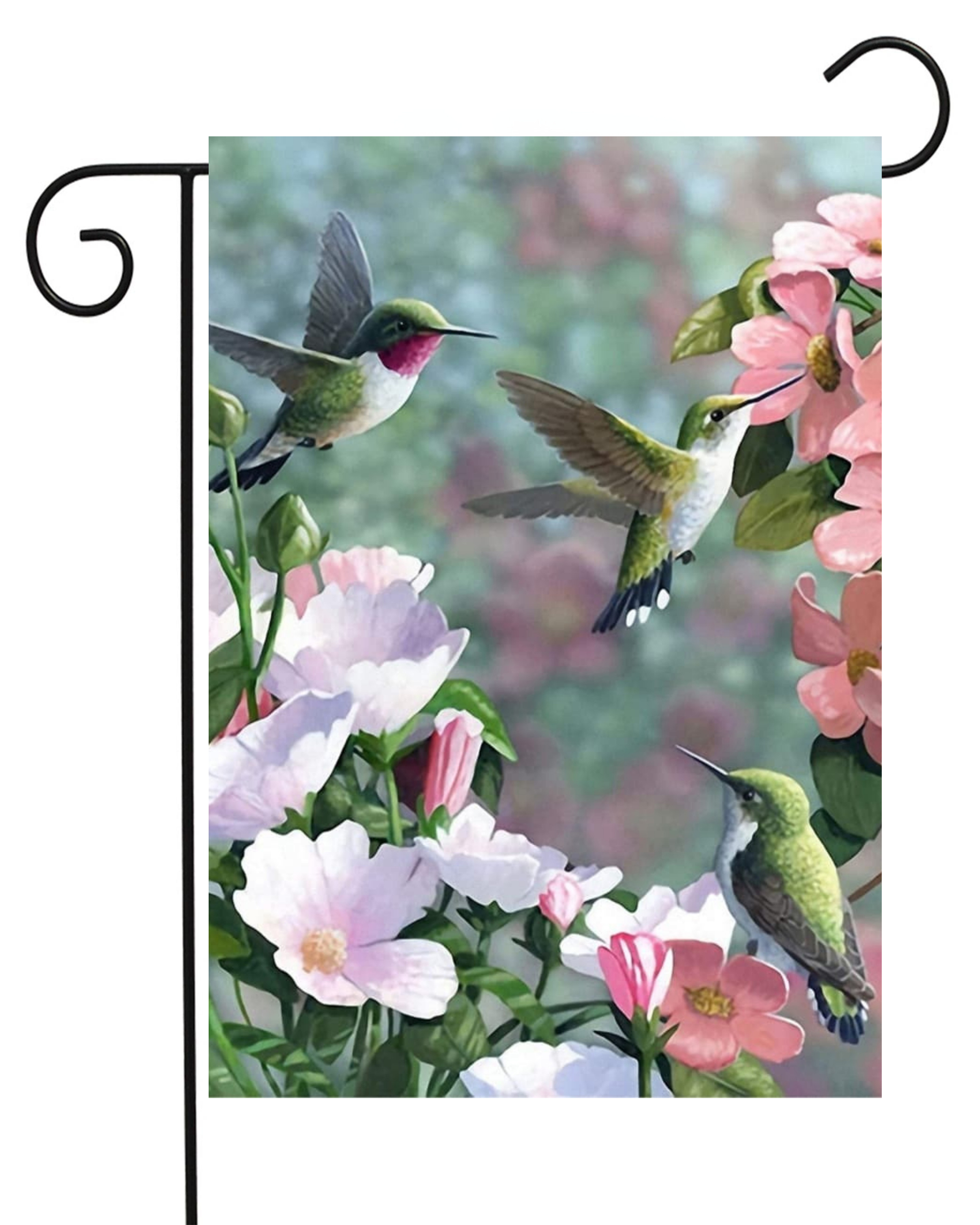 Hummingbirds Garden Flag #G2402