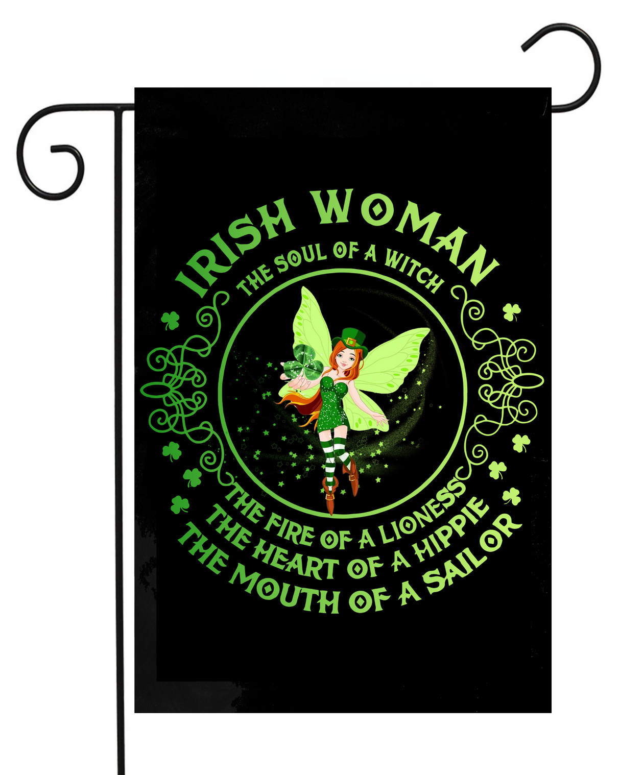 Irish Woman Garden Flag #G1914