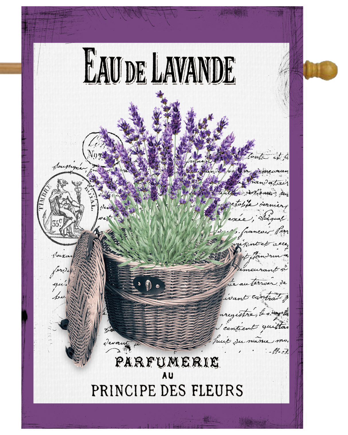 Lavender House Flag # H1947