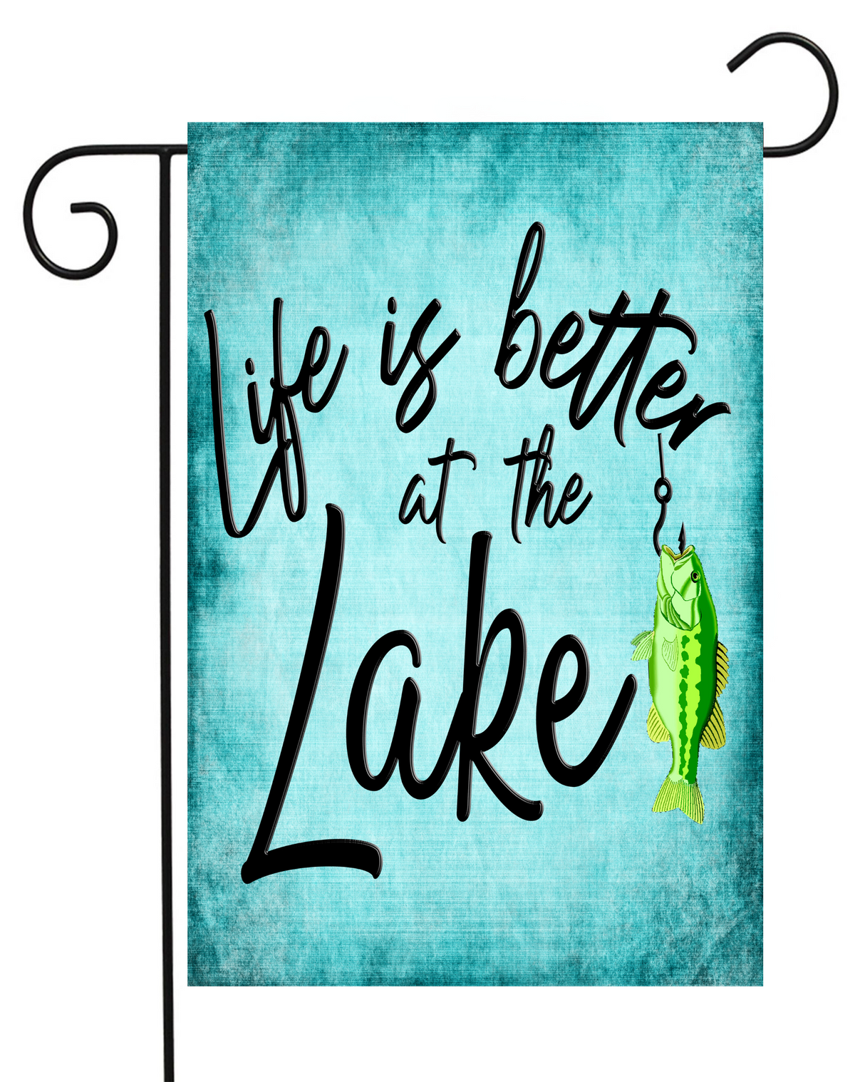 Life is Better at the Lake Garden Flag #G1253