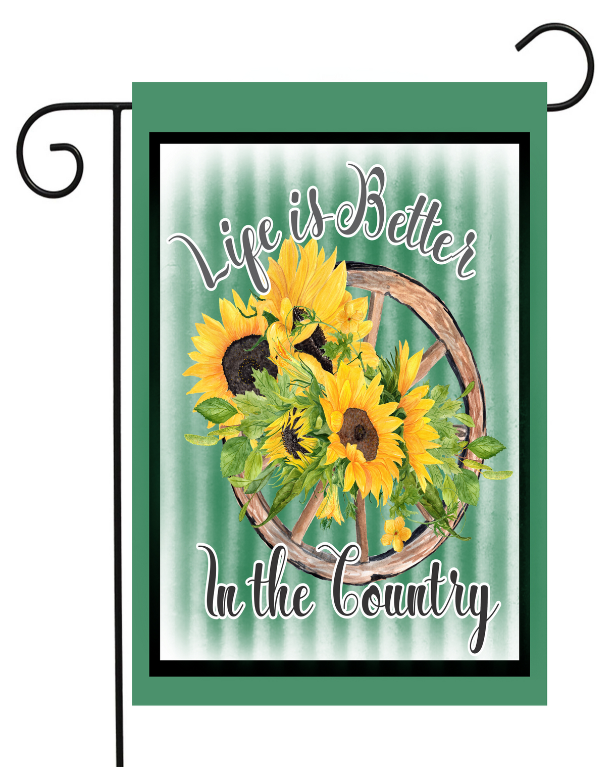 Life is Better in the Country Garden Flag #G1881