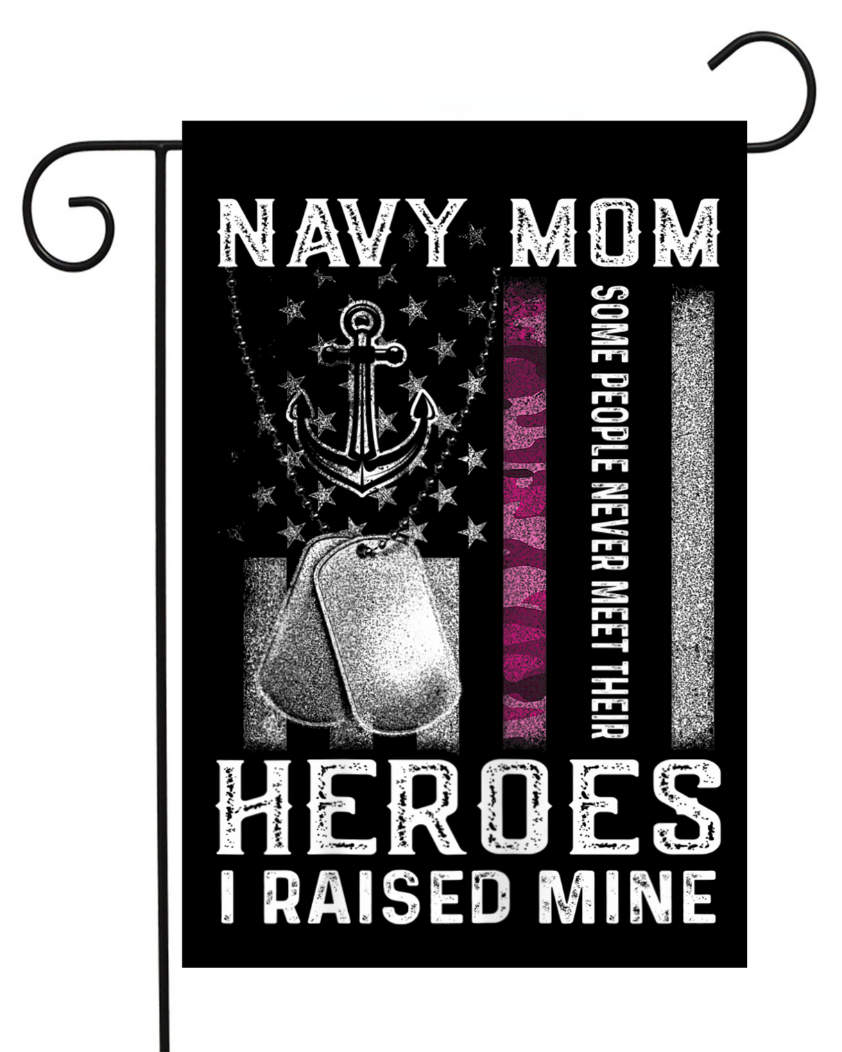 Navy Mom Garden Flag #G2062