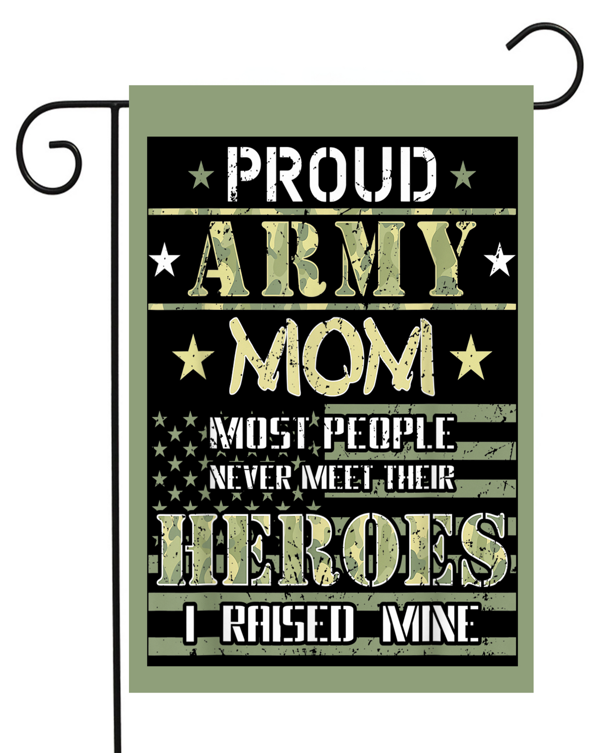 Proud Army Mom Garden Flag #G2061