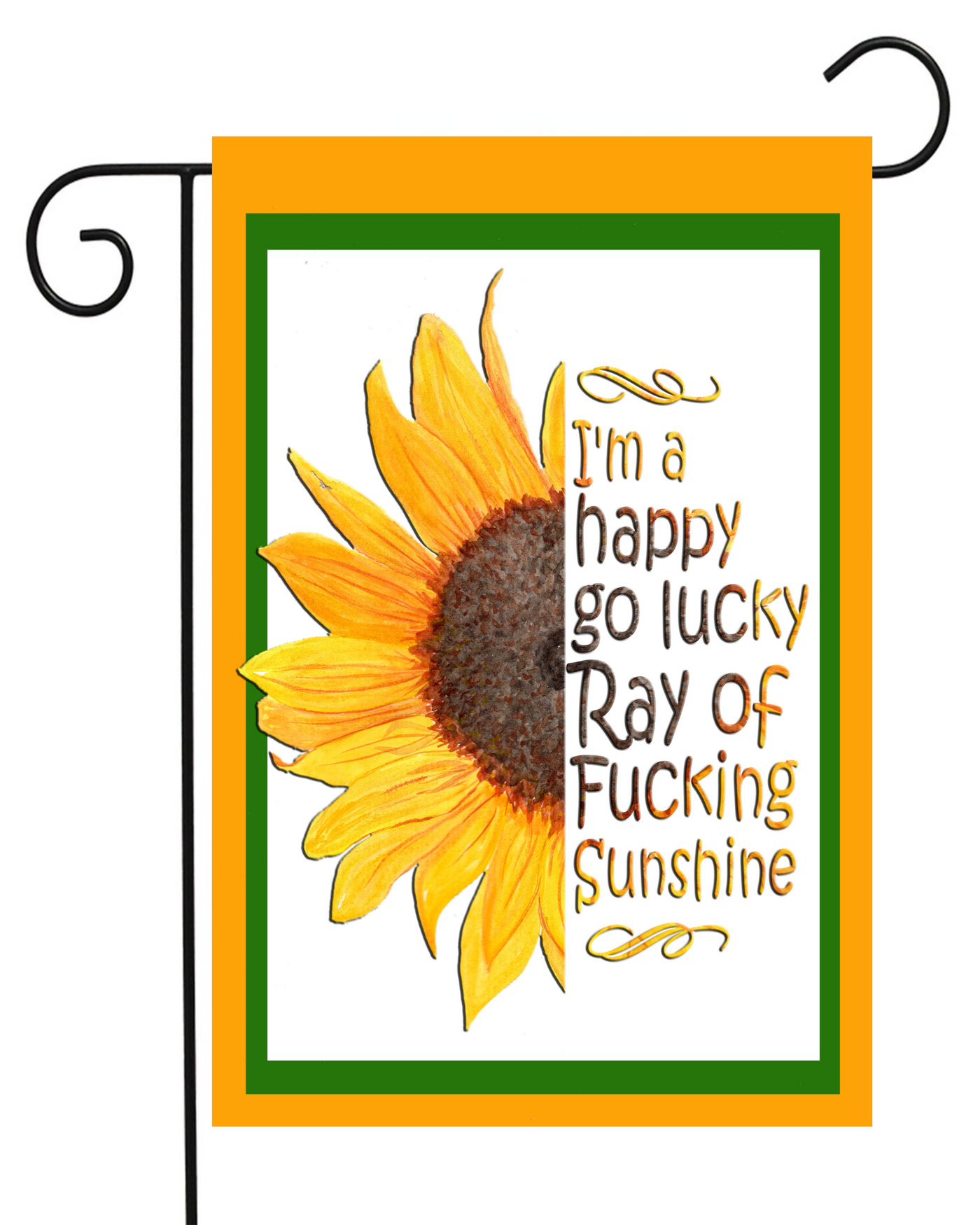 Ray of Sunshine Garden Flag #G2138