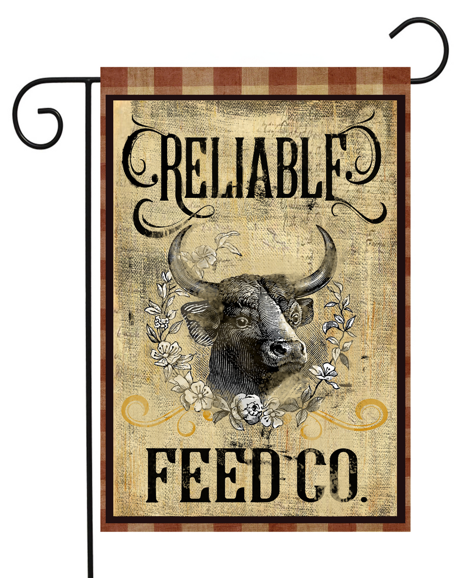 Reliable Feed Co. Garden Flag #G2323